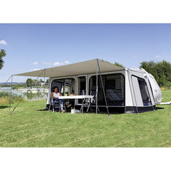 WIGO Rolli SUNROOF 9b Sonnendach 500x200/240 cm Grau