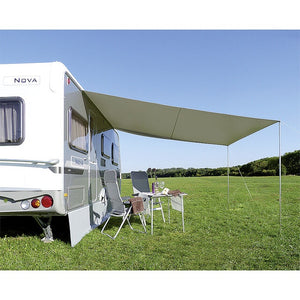 WIGO Sonnendach Ombra grau Polyester 250 bis 400 x 340 cm - 2