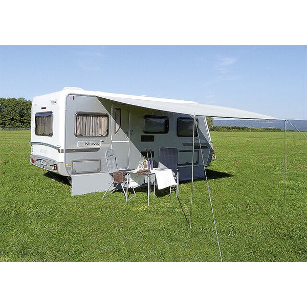 WIGO Sonnendach Ombra grau Polyester 250 bis 400 x 340 cm - 3