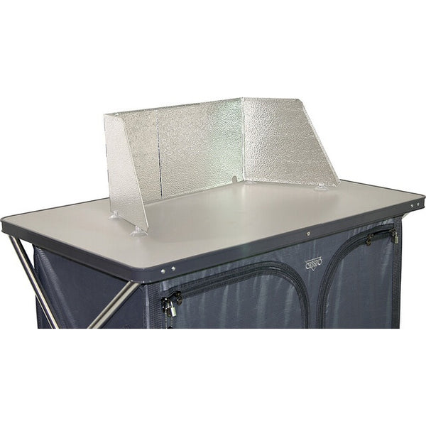 Windschutz für Grill und Kocher | Alu, 38-60 cm - 4
