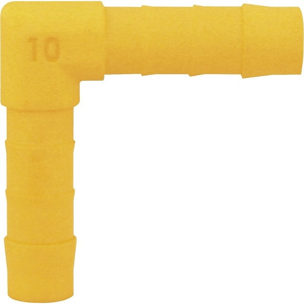 Winkel Verbinder 12 mm - Schlauchverbinder in Gelb - 2
