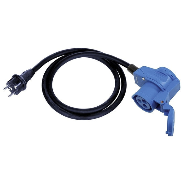 Winkelkupplung CEE mit Kontrollleuchte, 1,5 m - 2