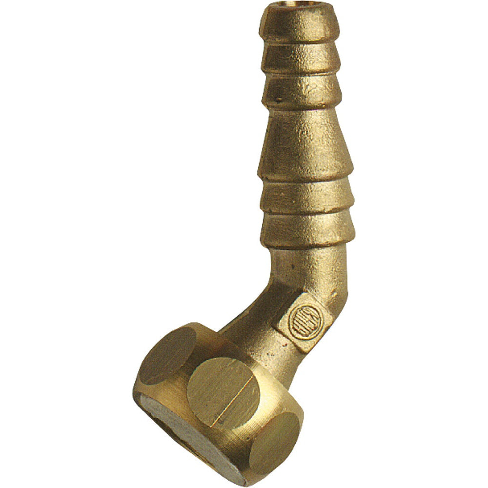 Winkeltülle 45° 10 / 12 mm Anschluss aus Messing