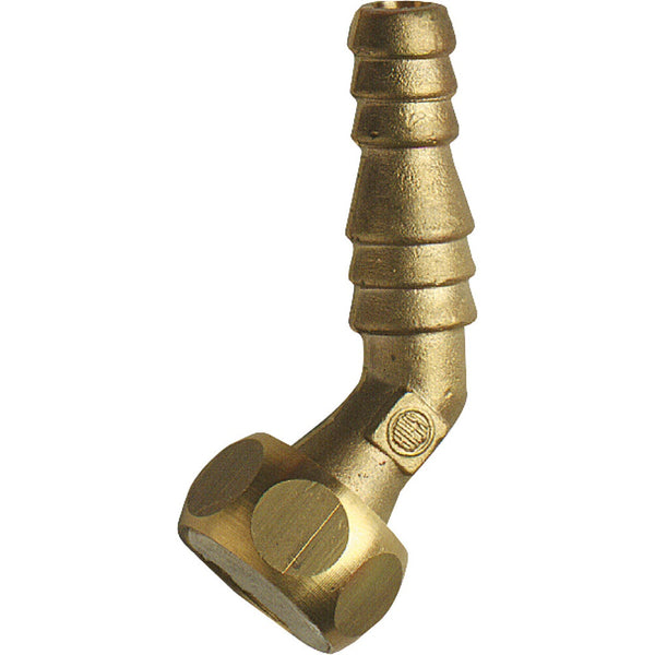 Winkeltülle 45° 10 / 12 mm Anschluss aus Messing