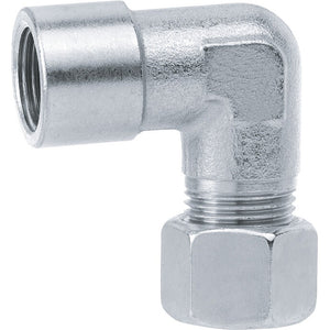 Winkelverschraubung IG G 1/2 x RVS 8 für Gasrohr