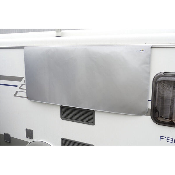 Winter-Isoliermatte grau 160 x 68 cm für Caravan - 2