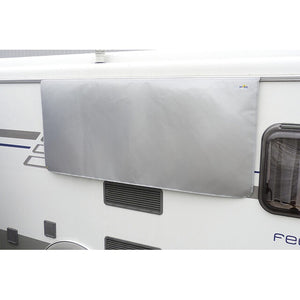 Winter-Isoliermatte grau 160 x 68 cm für Caravan
