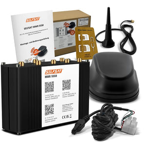 WLAN Router MWR 5550 5G + SELFSAT Antenne schwarz - 6