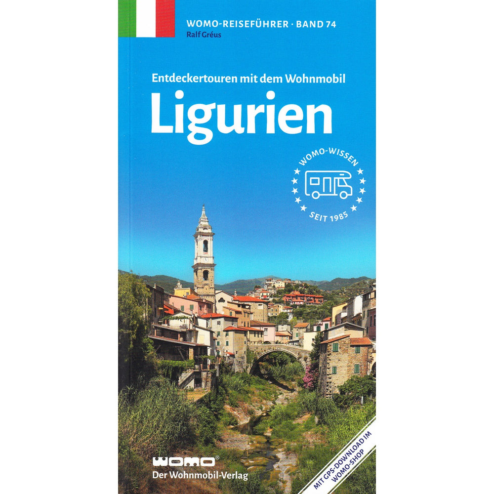 WOMO Reisebuch Ligurien – Wohnmobil-Routen & Tipps