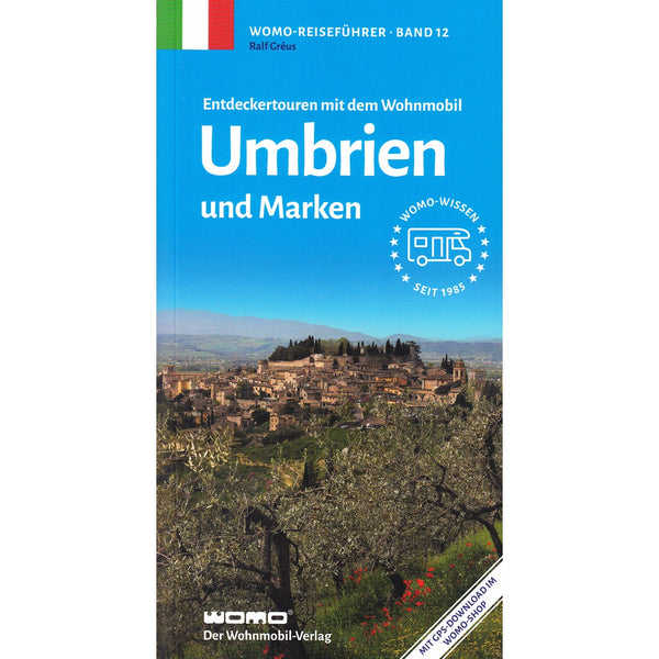 WOMO Reiseführer Umbrien & Marken – Wohnmobil 2023