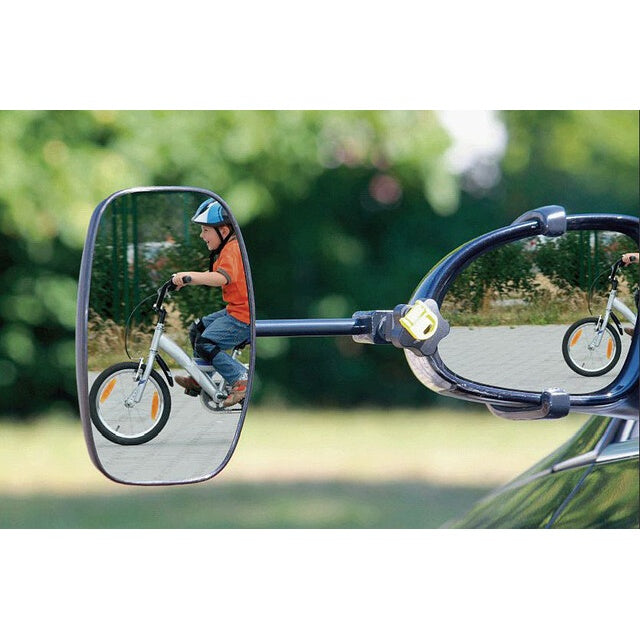 XL-Spiegelkopf 20x14 cm schwarz - EMUK