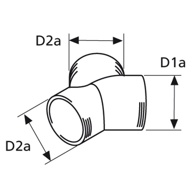 Y Stück 80/60 mm - Zubehör für Webasto Heizungen