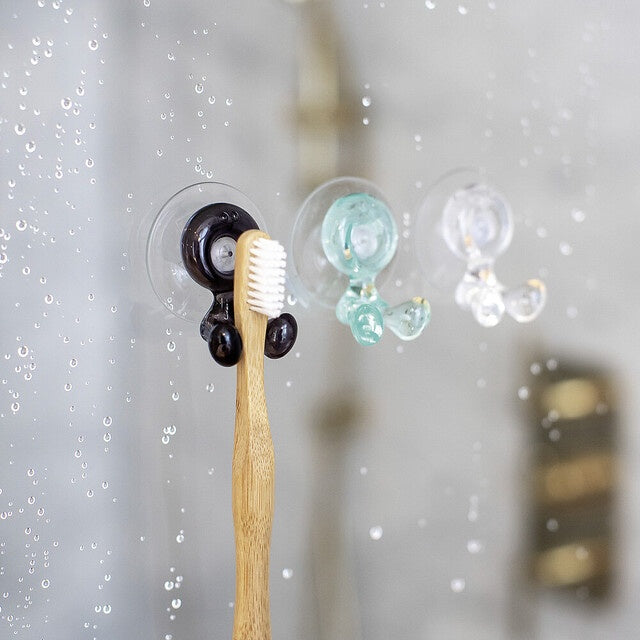 Zahnbürstenhalter koziol TOMMY – crystal clear