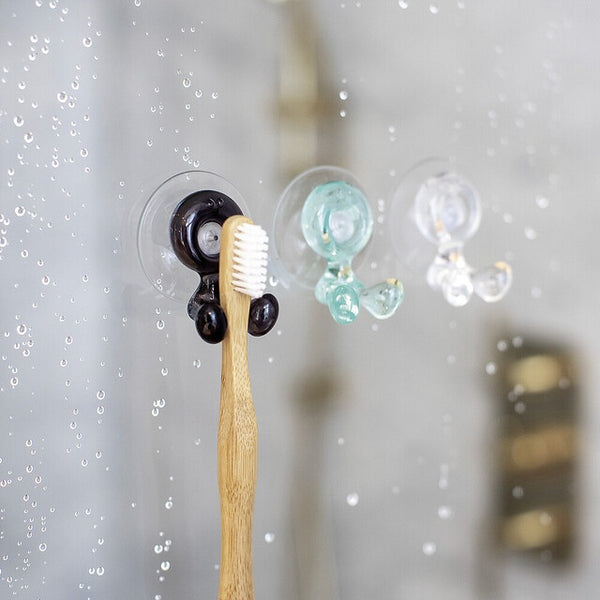 Zahnbürstenhalter koziol TOMMY – crystal clear - 2