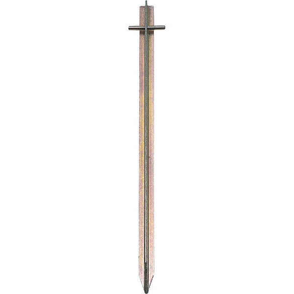 Zelthering Eisen T-Hering 50 cm, 2 Stück