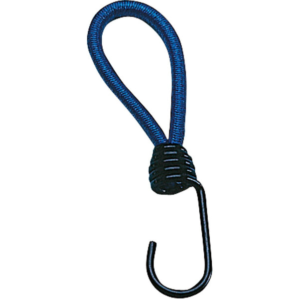 Zeltspanngummi mit Stahlhaken, 10 Stück, blau
