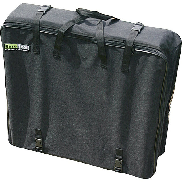Zeltteppich-Tasche EuroTrail Schwarz 65x55x20 cm
