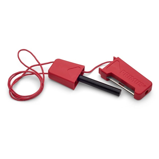 Zündstahl Primus Large in Rot - Grillzubehör