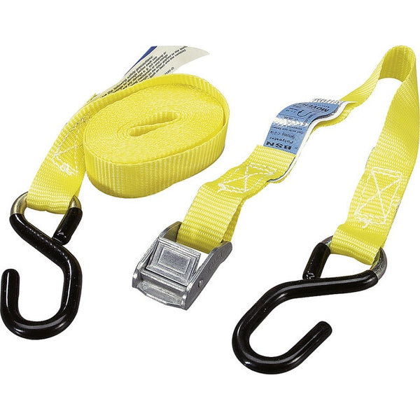 Zurrgurt Klemmschloss 3,5 x 400 cm gelb 600 kg - 2
