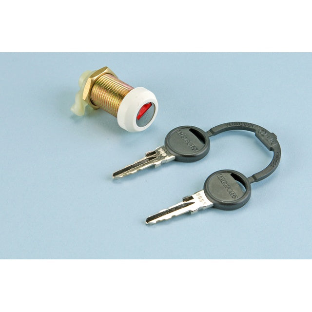 Zylinder Zadi mit 2 Schlüsseln, RAL9001